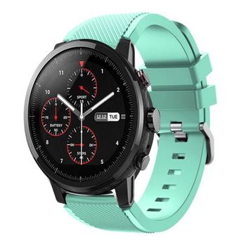 iUni - Curea ceas Smartwatch Samsung Gear S3, 22 mm Silicon Light Blue