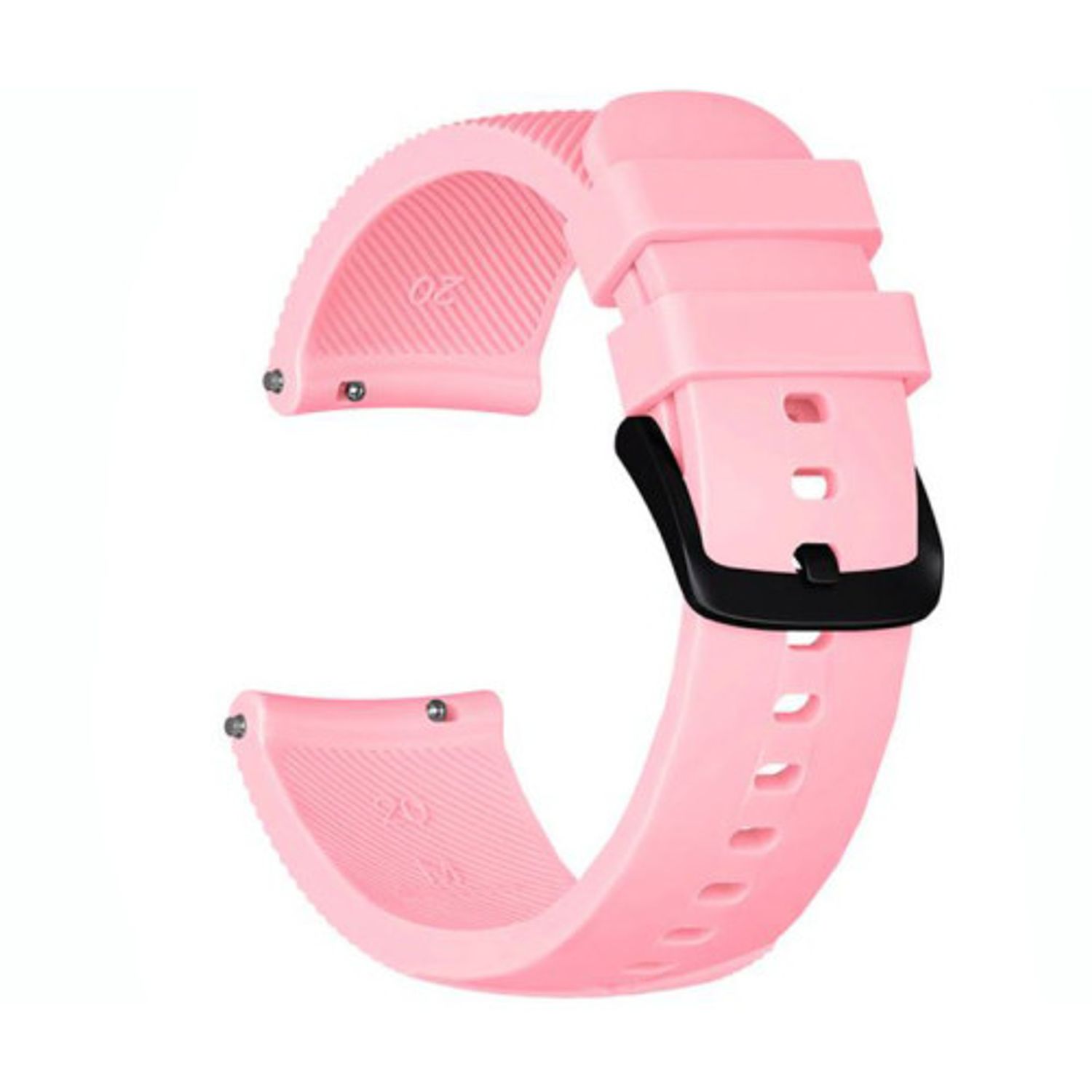 iUni - Curea ceas Smartwatch Samsung Gear S2, 20 mm Silicon Pink fotografia produsului