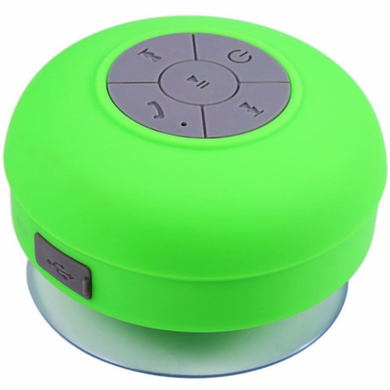 Boxa Portabila Bluetooth iUni DF16, Rezistenta la stropi de apa, Verde fotografia produsului