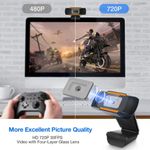 Camera web iUni pentru conferinte, Rezolutie HD 1280x720px, Microfon integrat fotografia produsului View 3 S