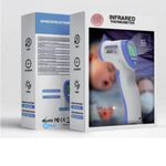 Termometru copii Non-Contact cu infrarosu One-Click button, mov T4 fotografia produsului View 2 S