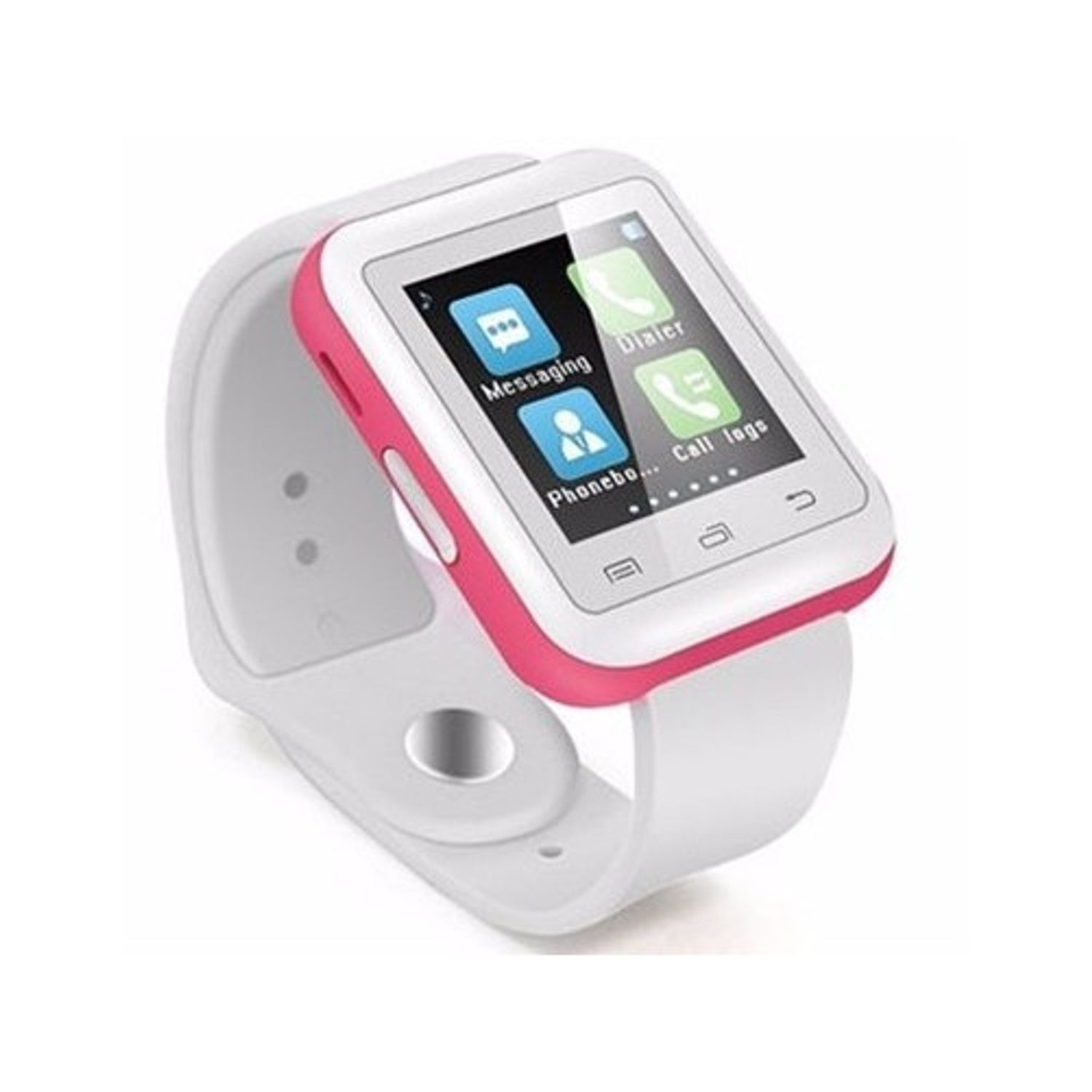 Smartwatch iUni U900i Plus, Bluetooth, LCD 1.44 Inch, Roz fotografia produsului View 2 L