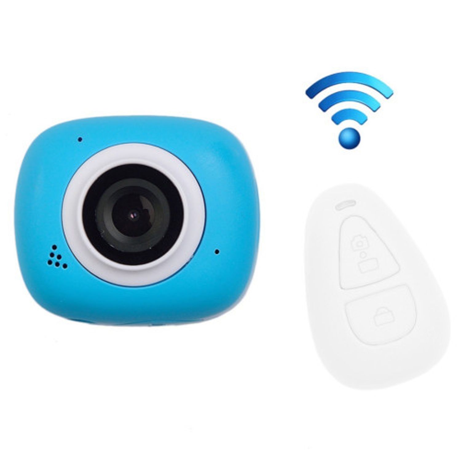 Camera Sport iUni Dare G3i, Full HD, WiFi, Telecomanda, Blue fotografia produsului