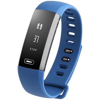 Bratara fitness iuni n2s, bluetooth, lcd 0.86 inch, notificari, pedometru, monitorizare sedentarism, puls, oxigen, blue