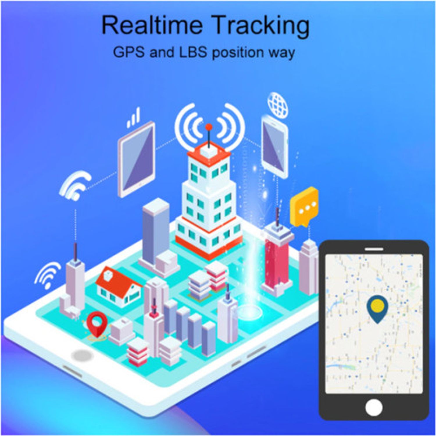 GPS Tracker Auto iUni TK303, localizare si urmarire GPS fotografia produsului View 5 L