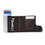 Portofel RFID iUni P5, 8 carduri, Brun inchis fotografia produsului View 3 S