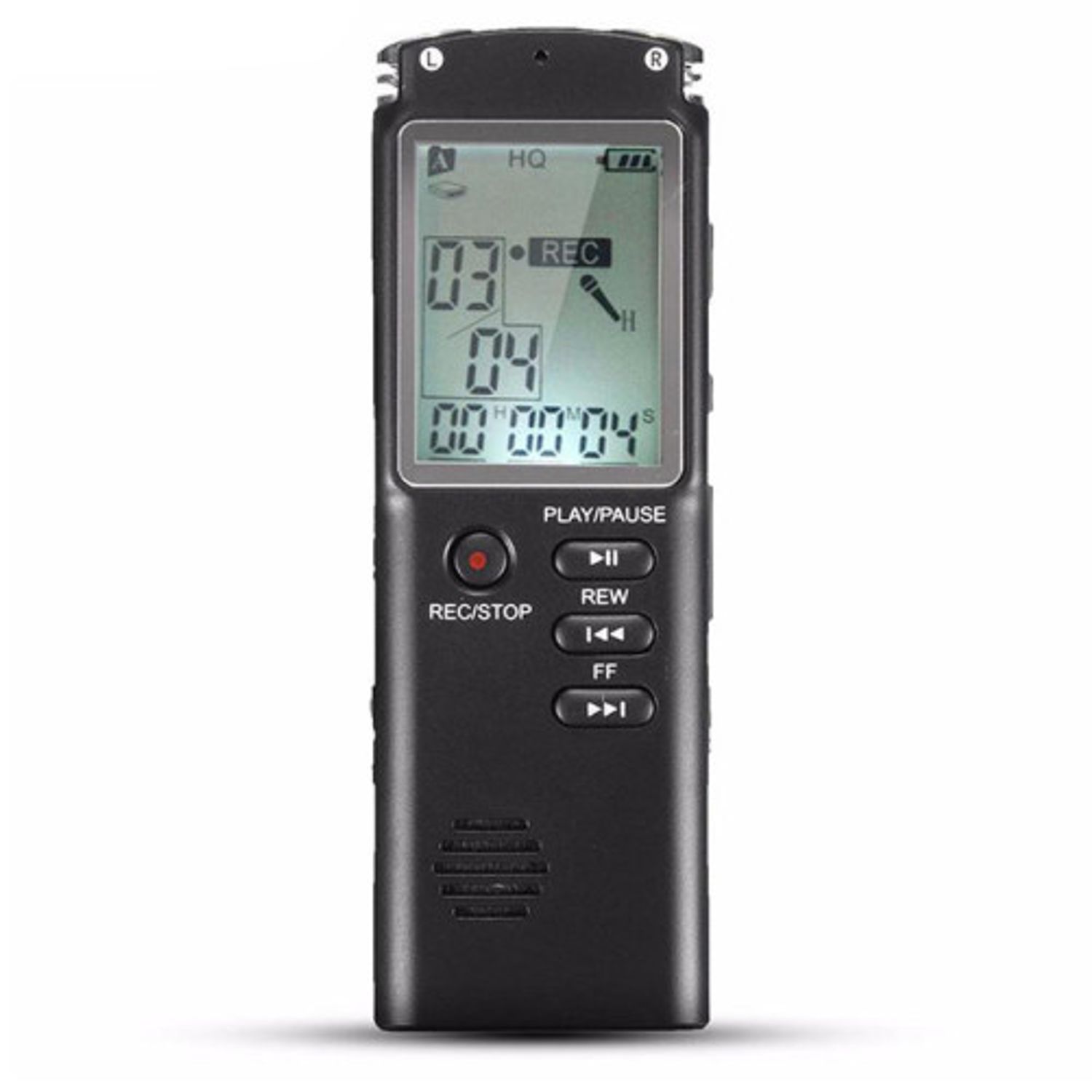 Mini Reportofon Profesional iUni REP06, Memorie 8GB, MP3 Player fotografia produsului View 2 L