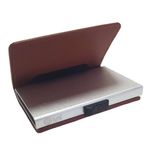 Portofel RFID iUni P6, 12 carduri, Maro fotografia produsului View 2 S