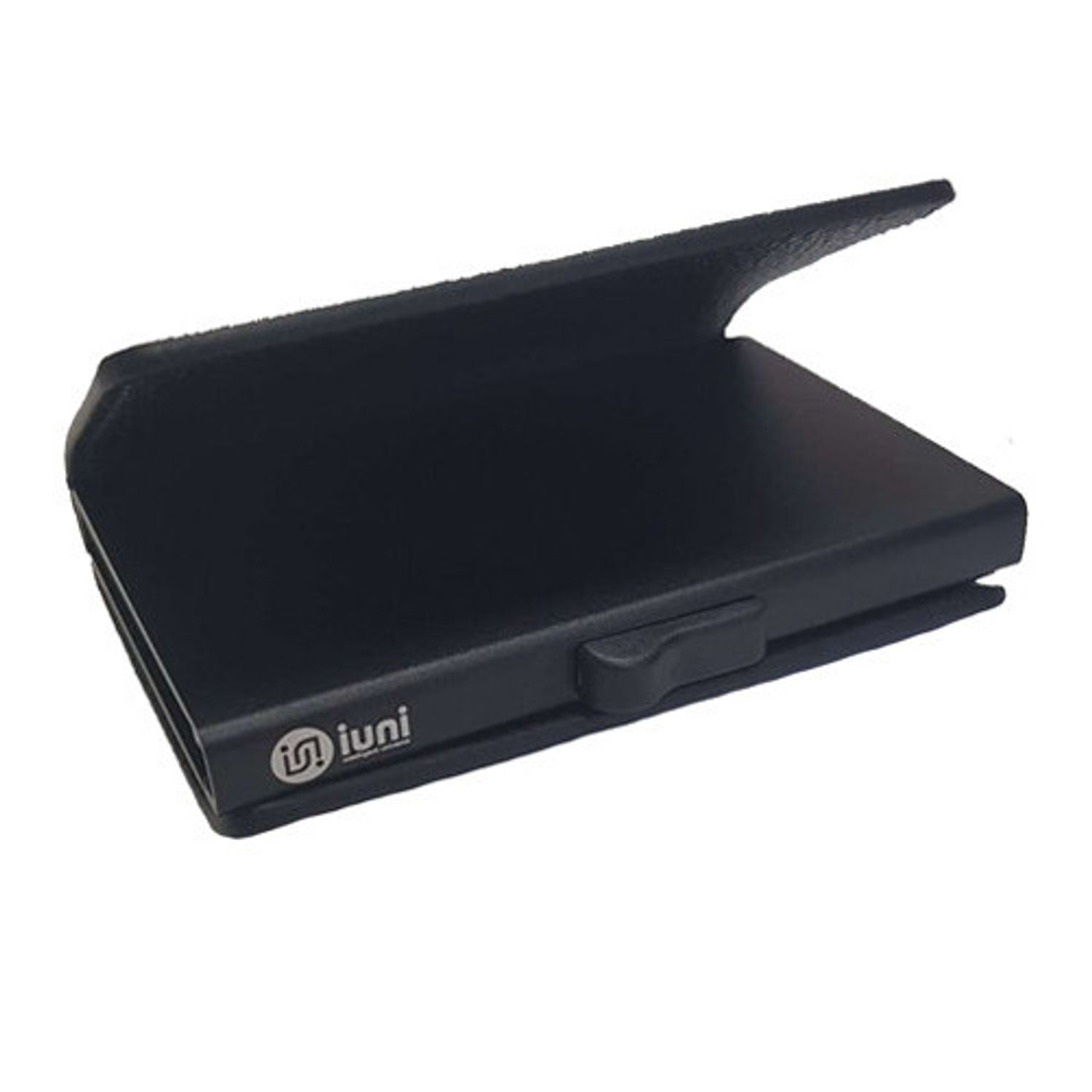 Portofel RFID iUni P6, 12 carduri, Negru fotografia produsului View 2 L