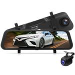 Camera Auto Dubla Oglinda iUni Dash A7, WDR, Touchscreen, Display 9.66 inch, Full HD, Night Vision fotografia produsului