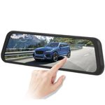 Camera Auto Dubla Oglinda iUni Dash A7, WDR, Touchscreen, Display 9.66 inch, Full HD, Night Vision fotografia produsului View 3 S