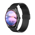 Ceas Smartwatch iUni N3 Plus, BT, 1.3 Inch, IOS si Android, Black fotografia produsului View 4 S