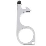 Breloc igienic multifunctional iUni BR1, non-contact, Argintiu fotografia produsului