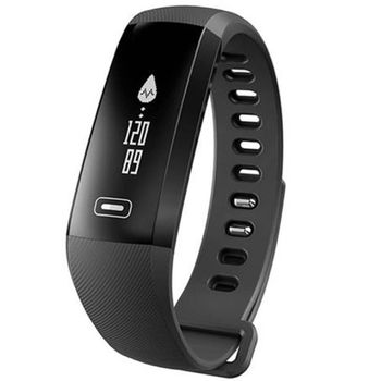 Bratara Fitness IUni N2s, Bluetooth, LCD 0.86 Inch, Notificari, Pedometru, Monitorizare Sedentarism, Puls, Oxigen, Black