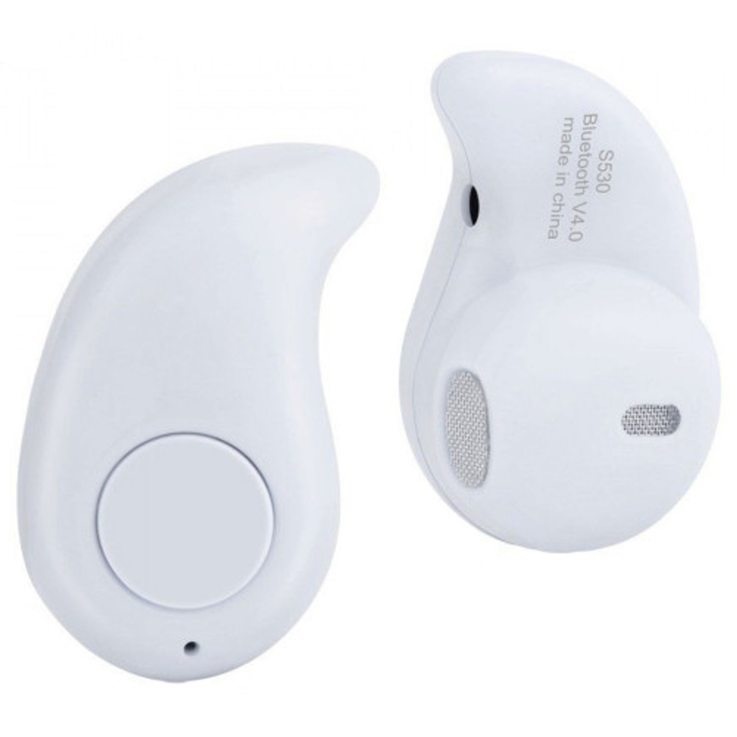 Casca Bluetooth Mini iUni CB02, Handsfree, White fotografia produsului View 3 L