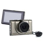 Camera auto DVR iUni Dash 100H, Dual Cam, Full HD, WDR, 170 grade, by Anytek fotografia produsului