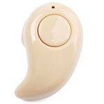 Casca Bluetooth Mini iUni CB02, Handsfree, Cream fotografia produsului View 2 S