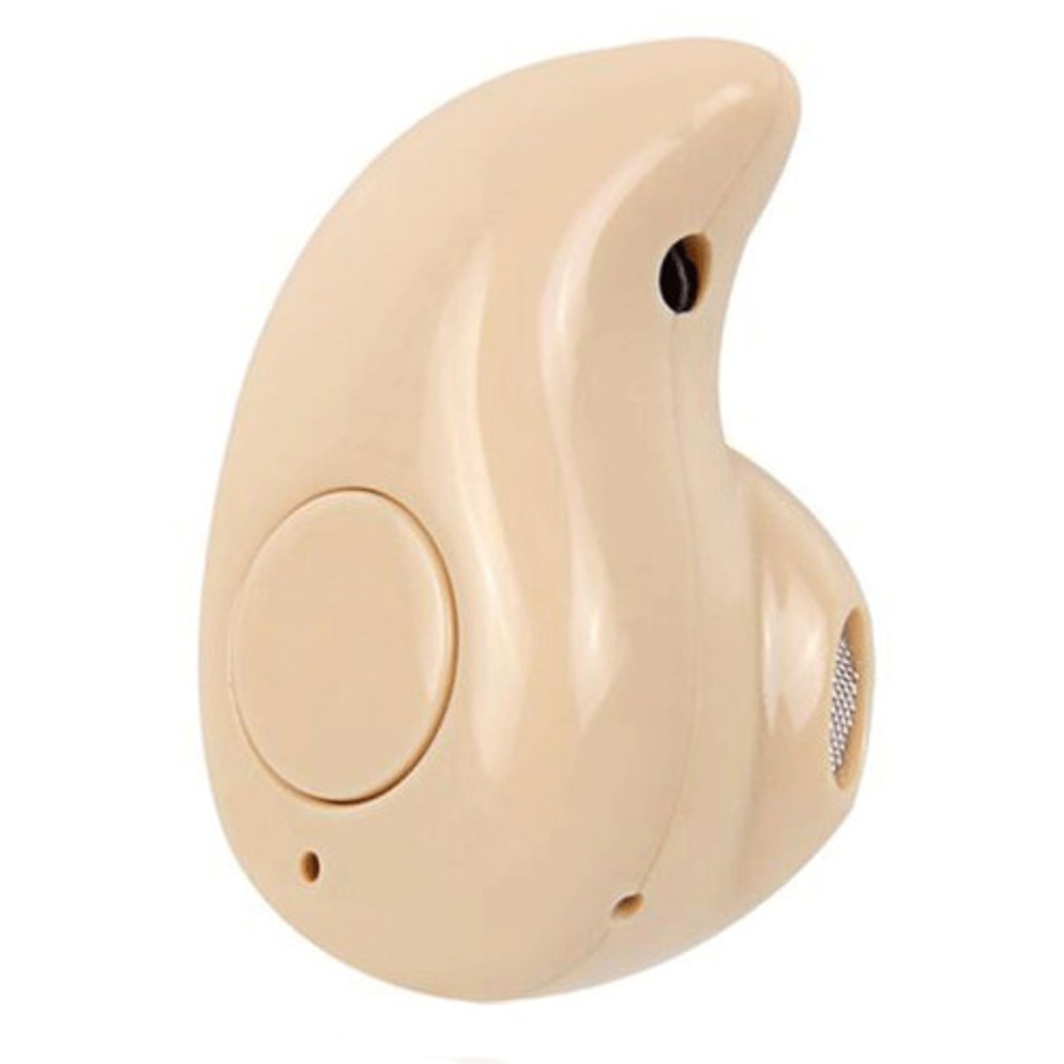 Casca Bluetooth Mini iUni CB02, Handsfree, Cream fotografia produsului