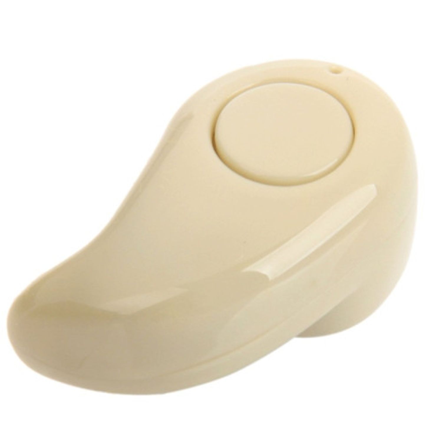 Casca Bluetooth Mini iUni CB02, Handsfree, Cream fotografia produsului View 3 L