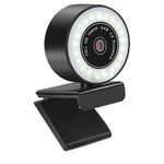 Camera web iUni PC10, Rotire 360&deg;, Full HD, 1080p, Microfon, USB 2.0, Plug & Play fotografia produsului