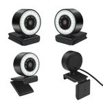 Camera web iUni PC10i, Full HD, 1080p, Rotire 360&deg;, Microfon, USB 2.0, Plug & Play fotografia produsului View 2 S
