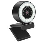 Camera web iUni PC10i, Full HD, 1080p, Rotire 360&deg;, Microfon, USB 2.0, Plug & Play fotografia produsului