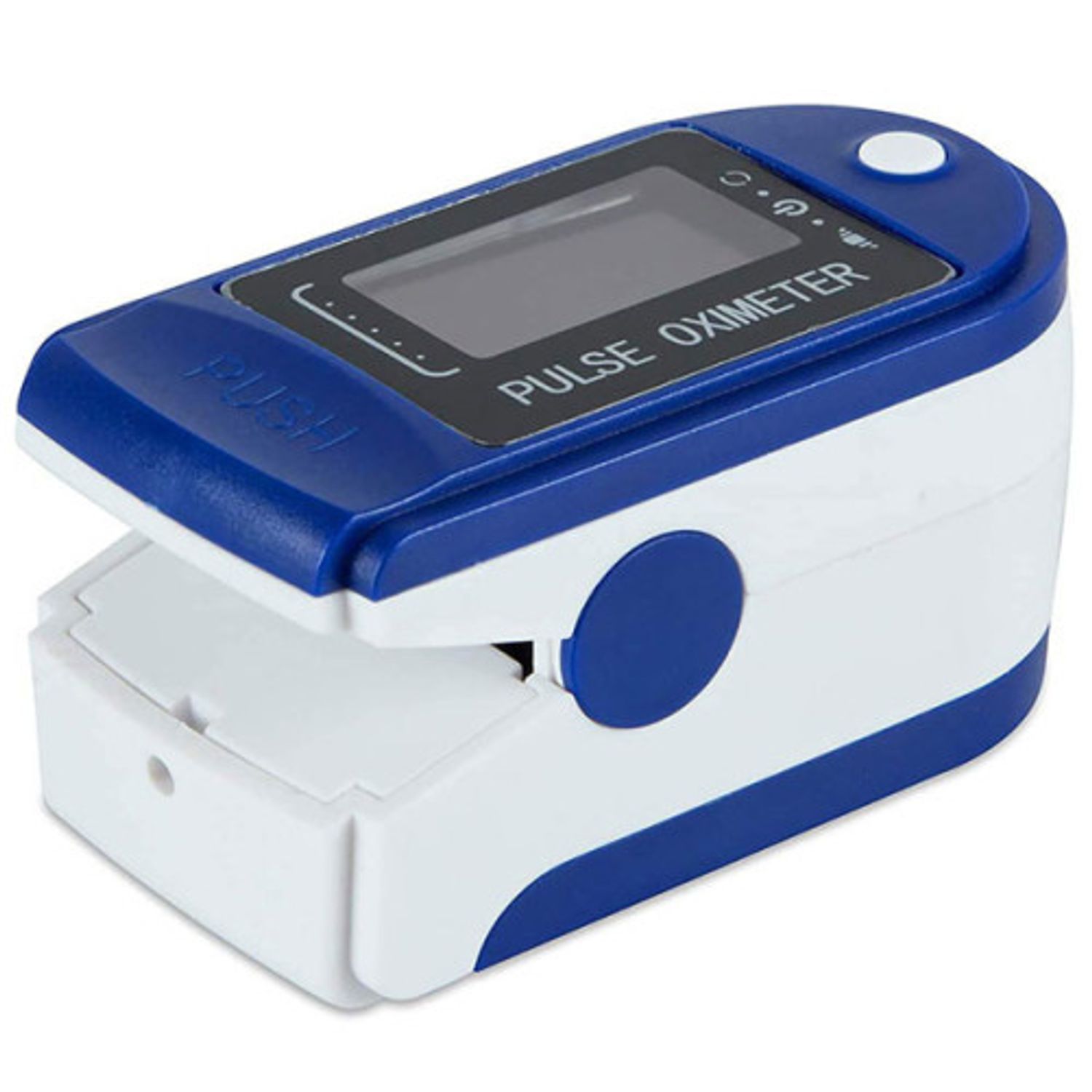 Pulsoximetru digital iUni H8, Indica nivelul de saturatie a oxigenului din sange, Rata pulsului, Albastru - 11 fotografia produsului