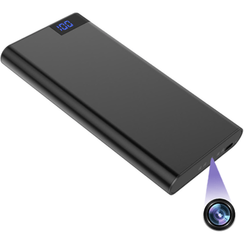 Baterie externa cu camera spion full hd iuni h11, wifi, p2p, 10000mah