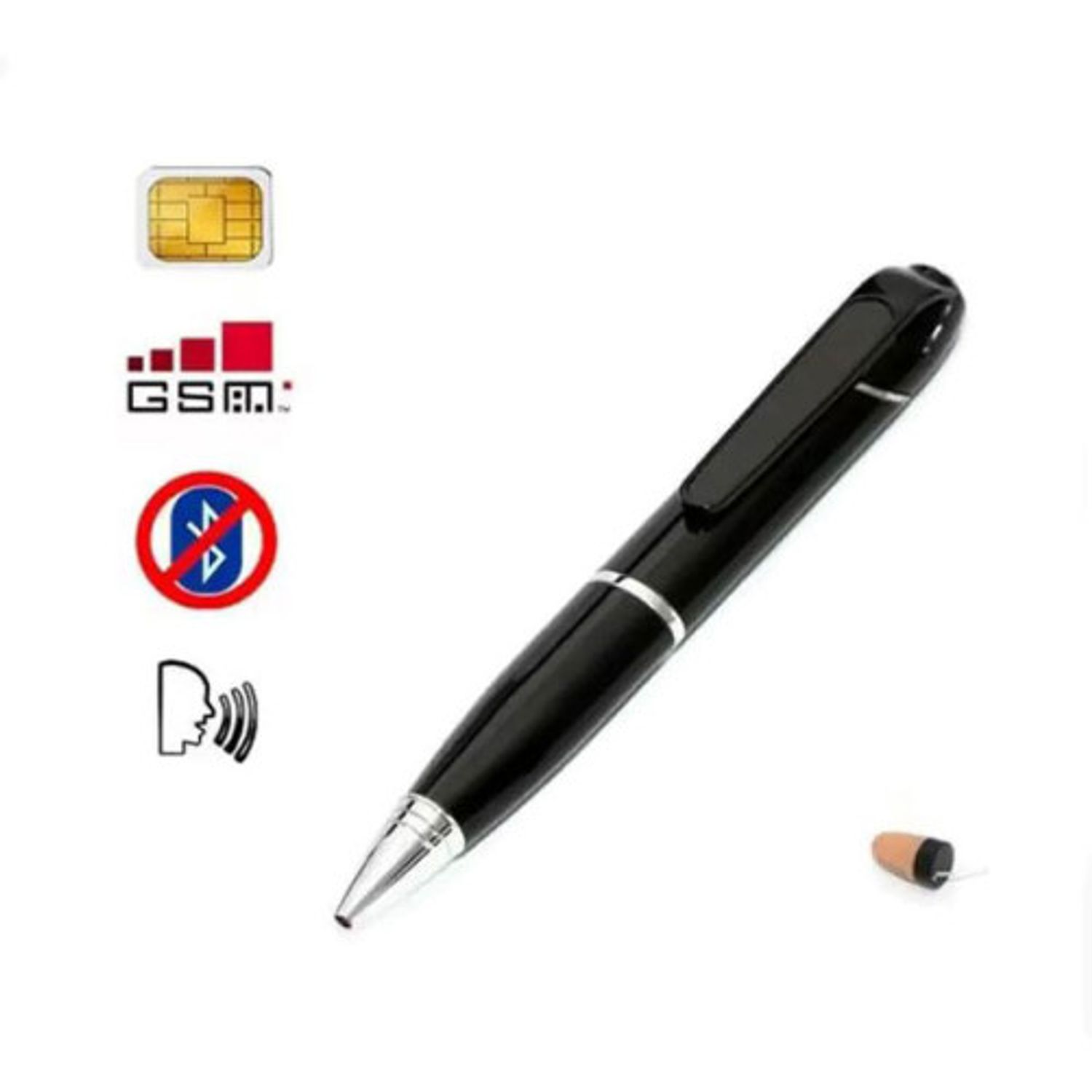 Pix GSM cu micro-casca wireless iUni MX7, Slot SIM fotografia produsului View 2 L