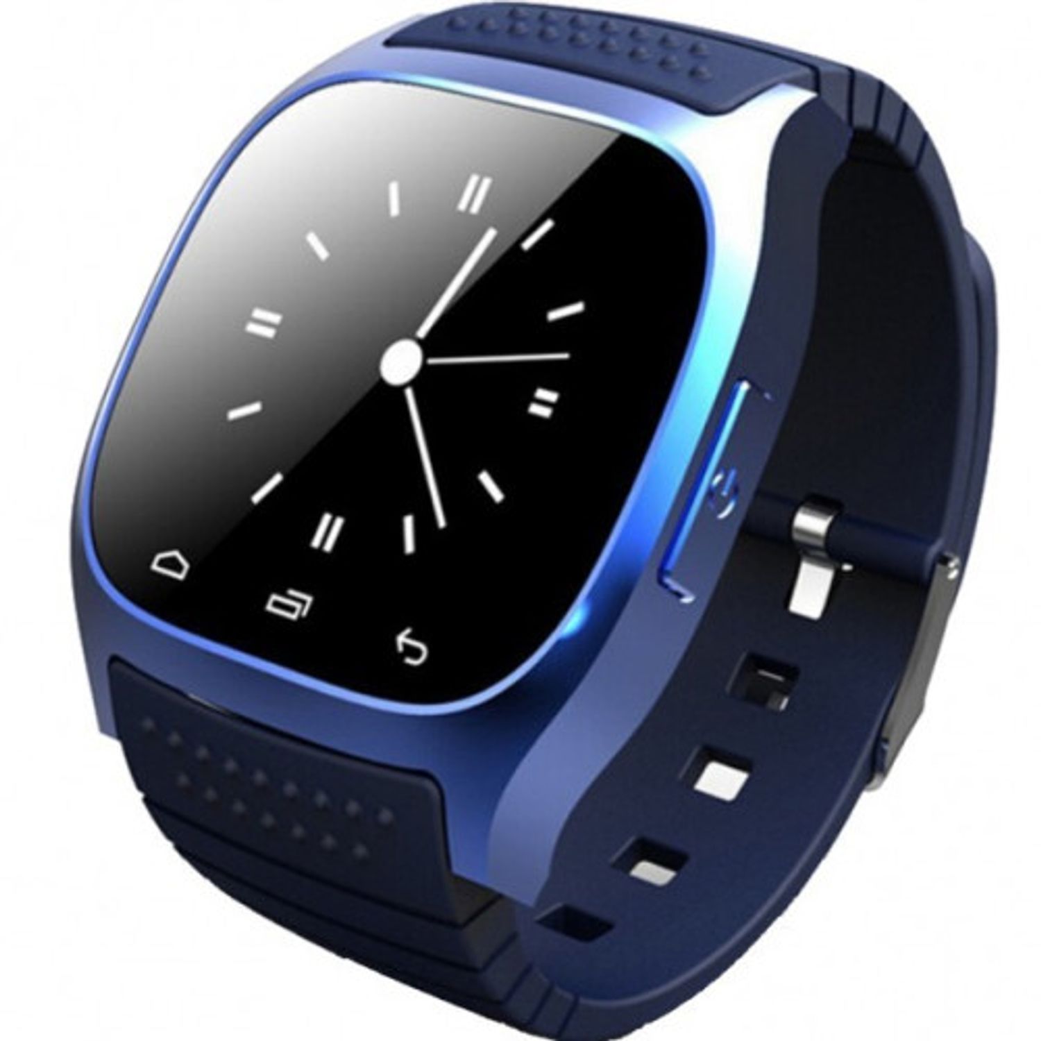 Smartwatch AlphaOne M26, Bluetooth 2.1, 1.4, Silicon, Albastru fotografia produsului