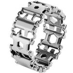 Curea iUni Multifunctionala compatibila cu Garmin Fenix 5, 22 mm, 29 functii, Silver fotografia produsului