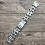 Curea iUni Multifunctionala compatibila cu Garmin Fenix 5, 22 mm, 29 functii, Silver fotografia produsului View 5 S