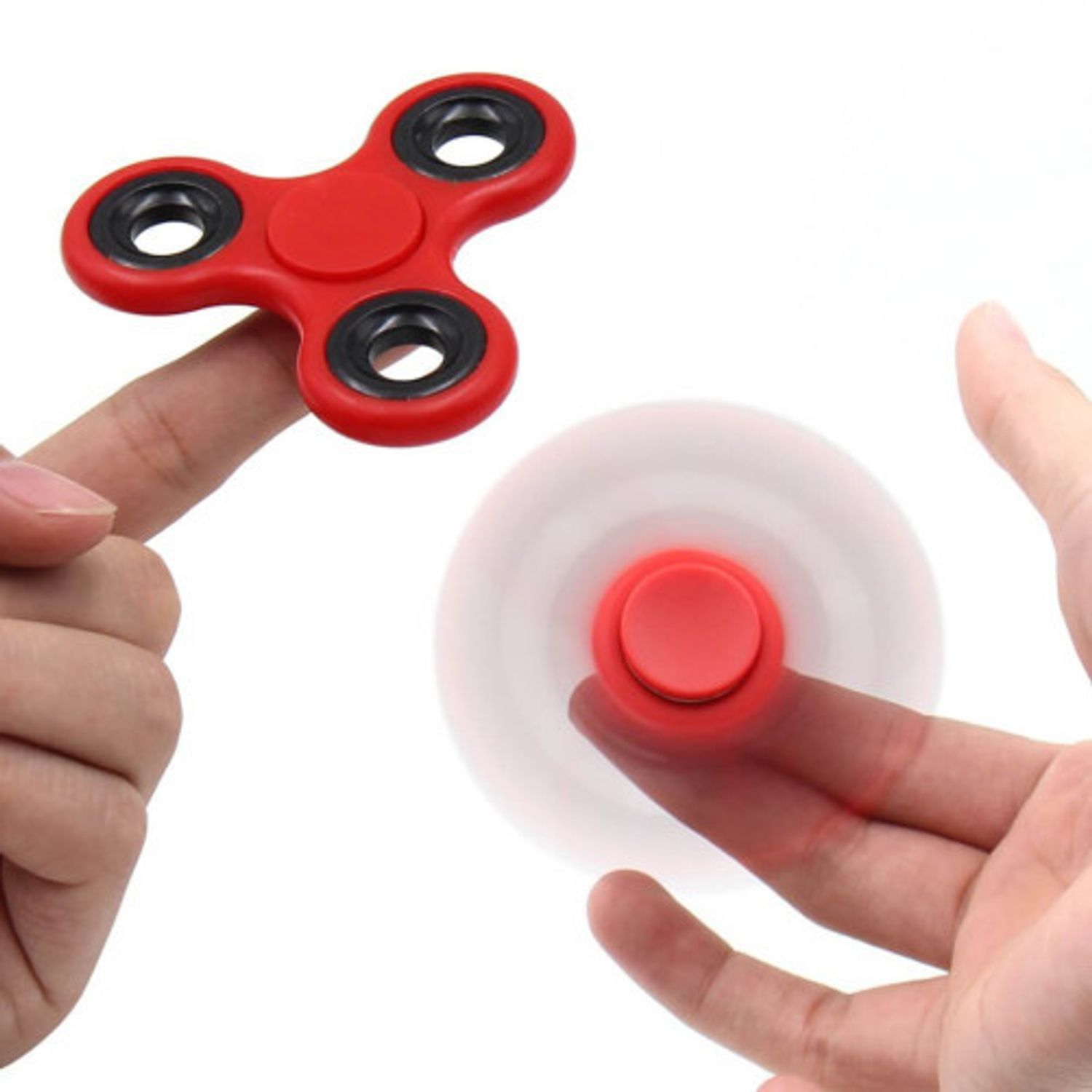 Fidget Spinner iUni SP6, Rosu fotografia produsului View 2 L