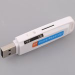 Mini Reportofon Spion iUni STK99i, Stick USB, Alb fotografia produsului View 2 S