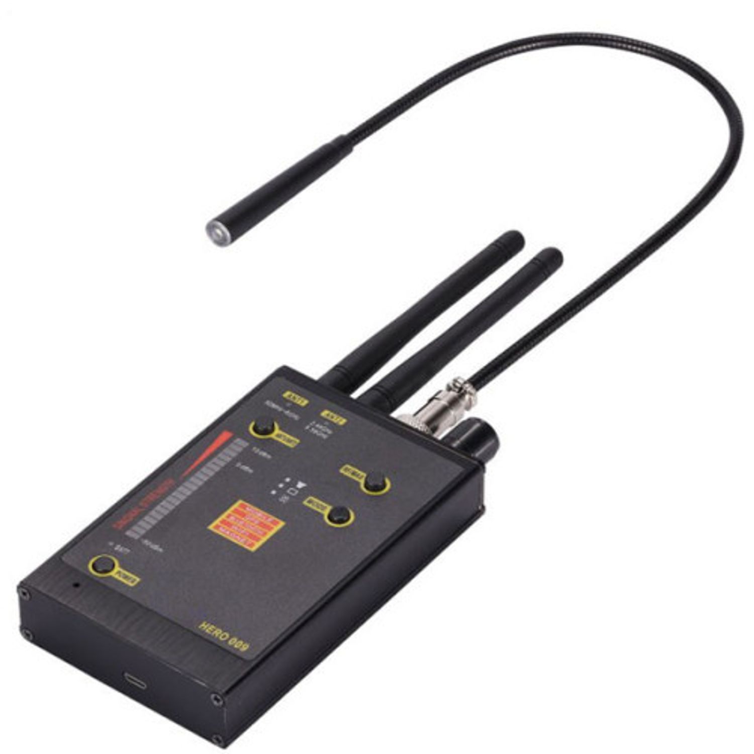 Detector profesional de microfoane GSM 3G/4G LTE, Bluetooth si WiFi iUni RF009 fotografia produsului View 5 L