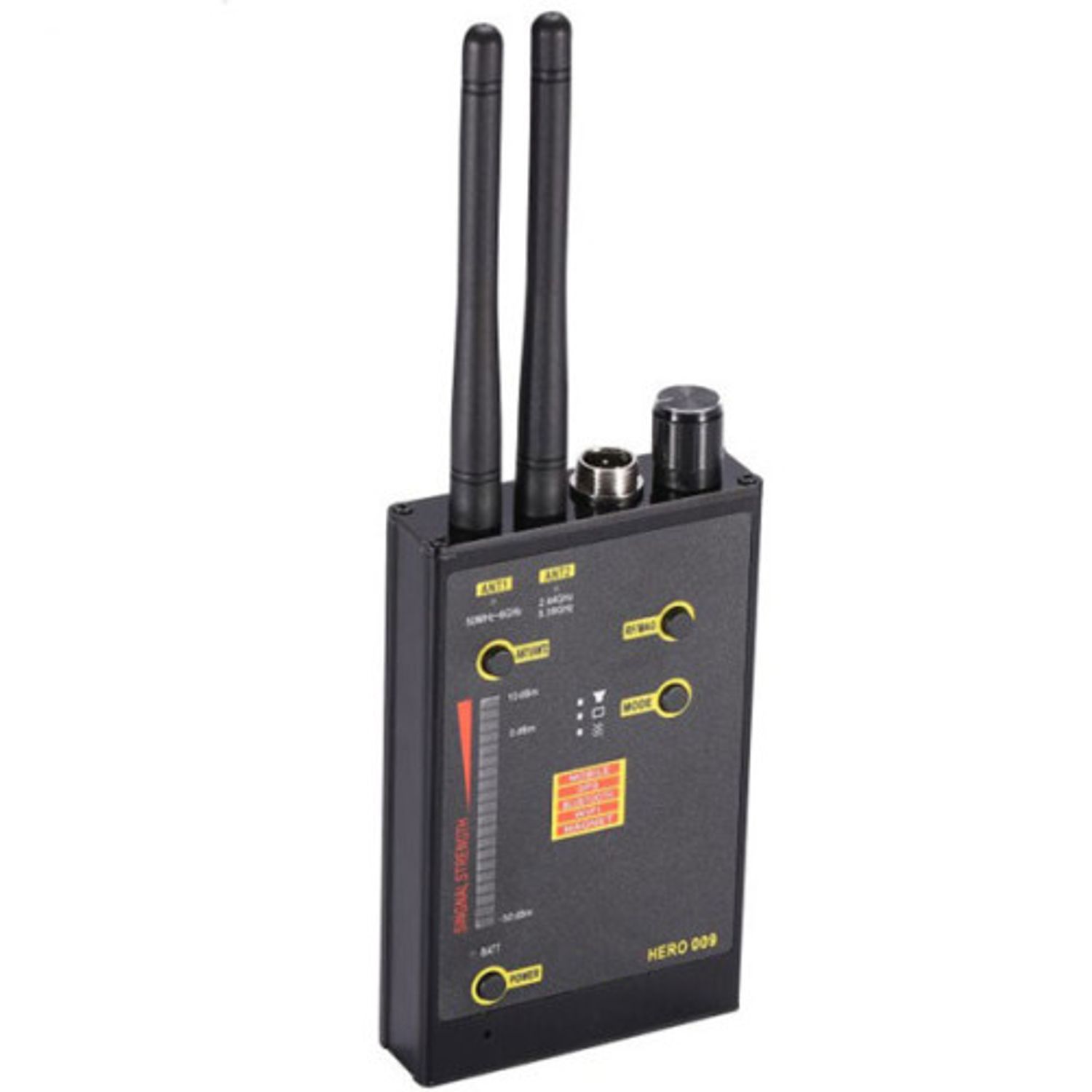 Detector profesional de microfoane GSM 3G/4G LTE, Bluetooth si WiFi iUni RF009 fotografia produsului View 2 L