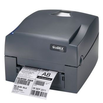 Imprimanta de etichete Godex G500, 203 DPI, Termotransfer, USB, Gri