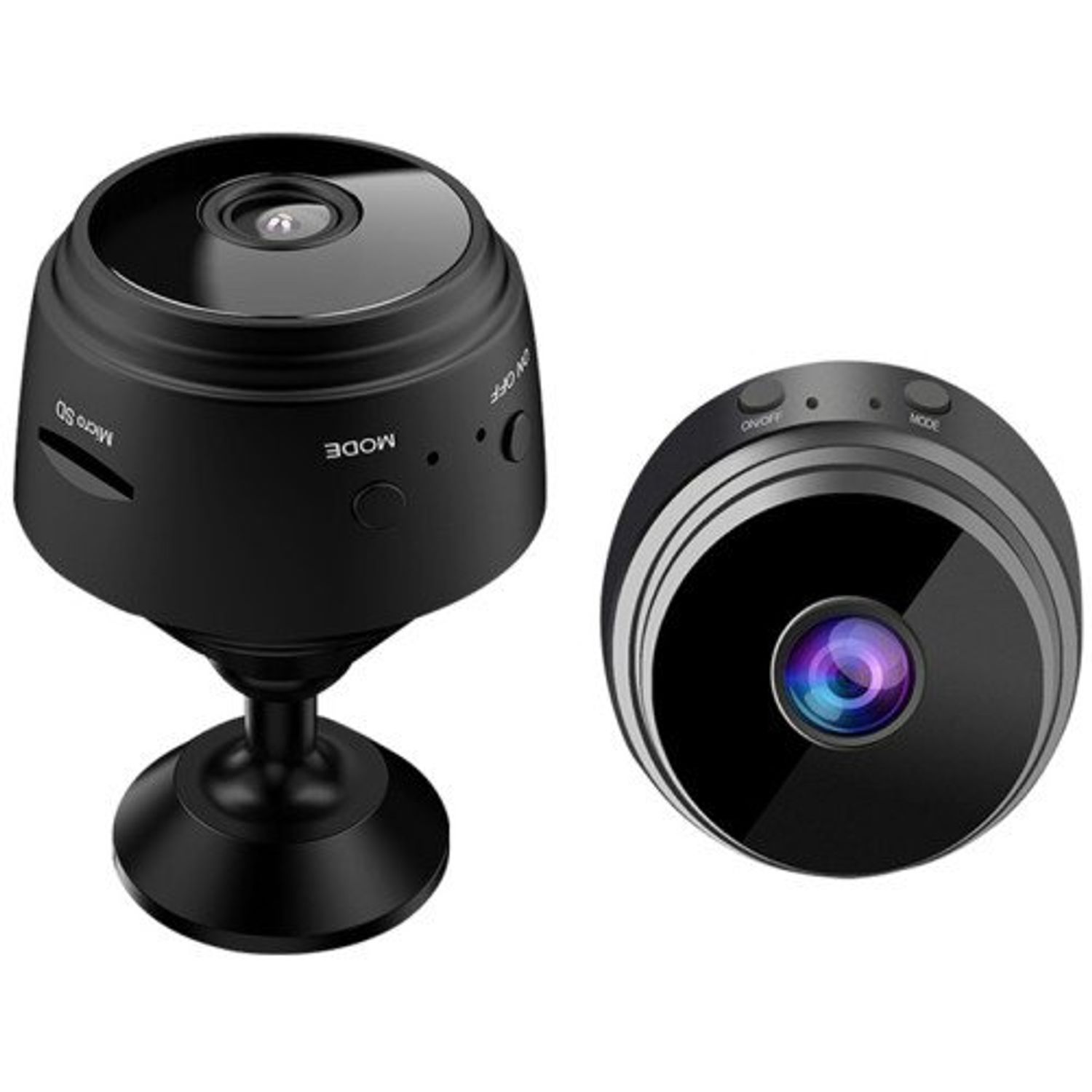 Mini Camera Spion iUni A9, Wireless, VGA 480P, Audio-Video, Night Vision fotografia produsului View 4 L