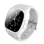 Smartwatch M26 Plus, Bluetooth, Pedometru, Carcasa metalica, White fotografia produsului View 2 S