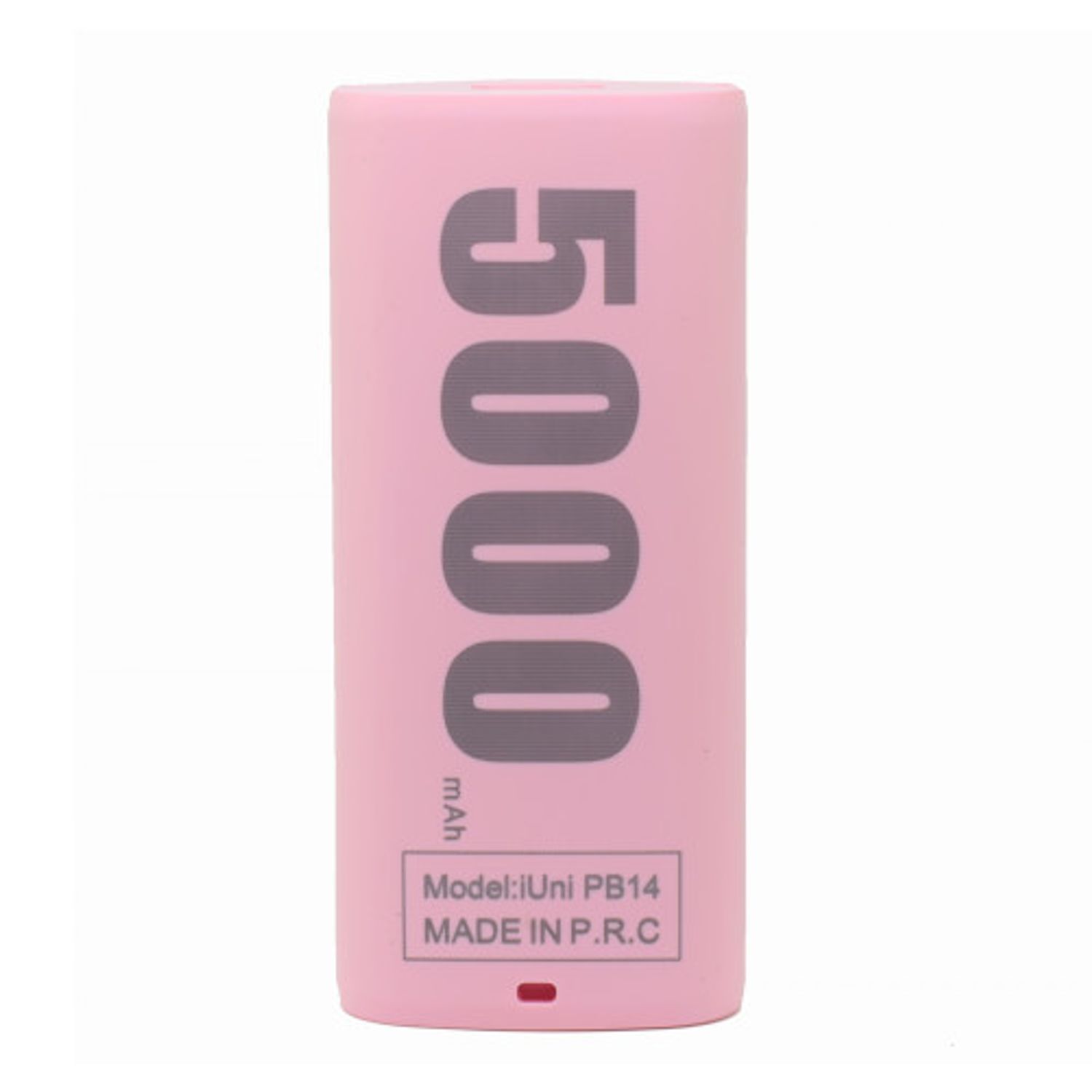 Baterie externa iUni PB14, 5000mAh, Powerbank, Pink fotografia produsului View 3 L