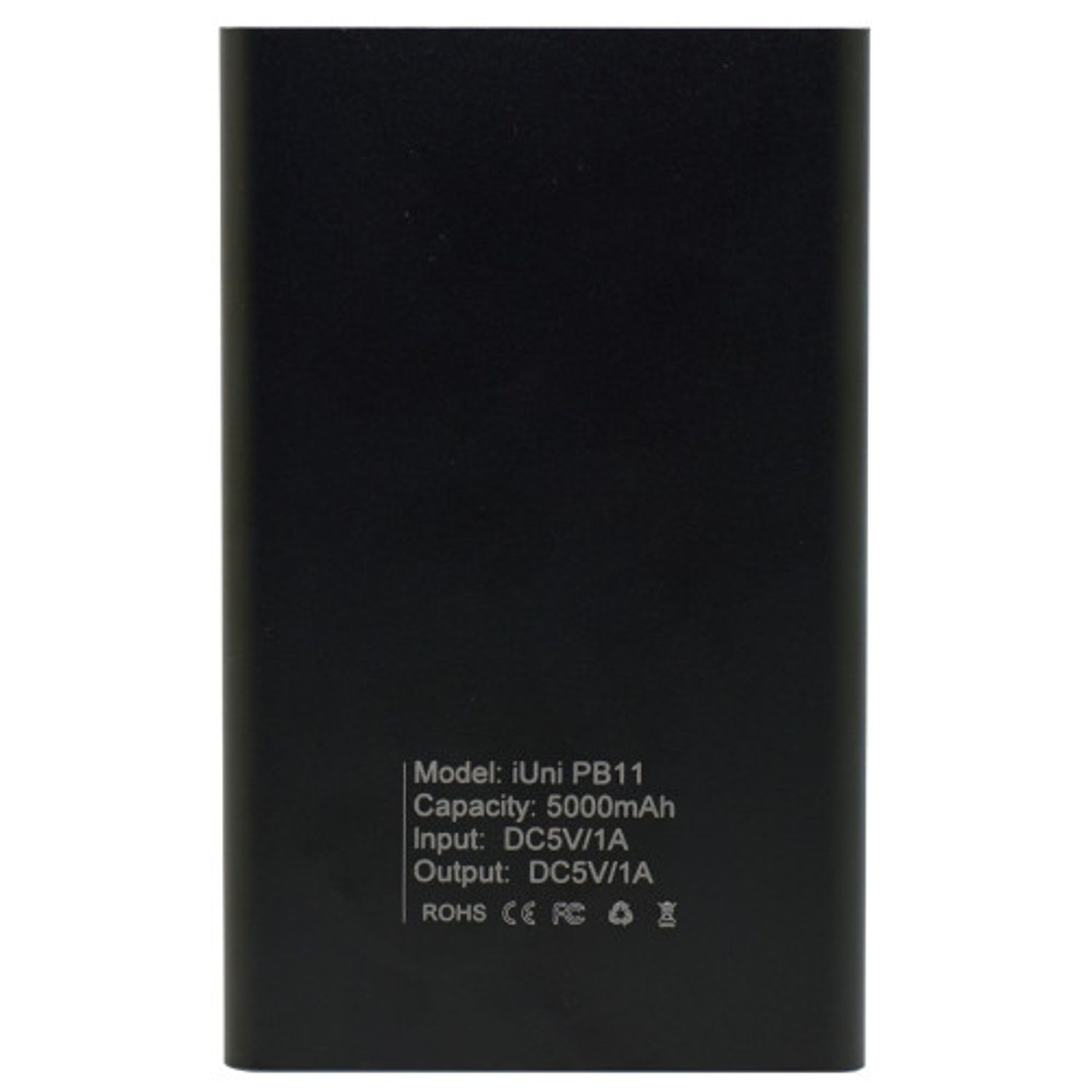 Baterie externa iUni PB11, 5000mAh, Powerbank, Black fotografia produsului View 3 L