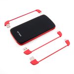 Baterie externa iUni MS100S, 10000mAh, Dual USB, Powerbank, Black fotografia produsului View 2 S