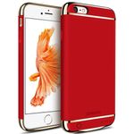 Husa Baterie Ultraslim iPhone 6 Plus/6s Plus, iUni Joyroom 3500mAh, Red fotografia produsului