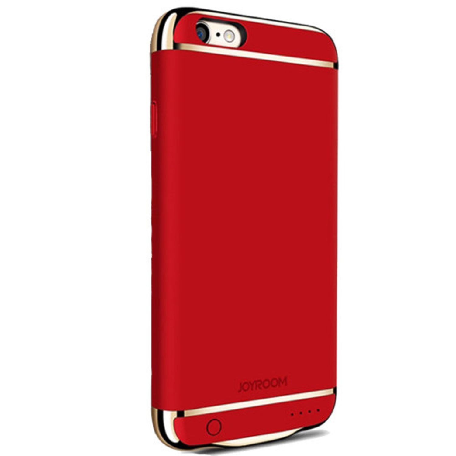 Husa Baterie Ultraslim iPhone 6 Plus/6s Plus, iUni Joyroom 3500mAh, Red fotografia produsului View 2 L