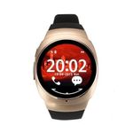 Ceas Smartwatch iUni O100, BT, LCD 1.3 Inch, Camera, Gold fotografia produsului View 2 S