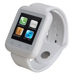 Smartwatch iUni U900i Plus, Bluetooth, LCD 1.44 Inch, Alb fotografia produsului