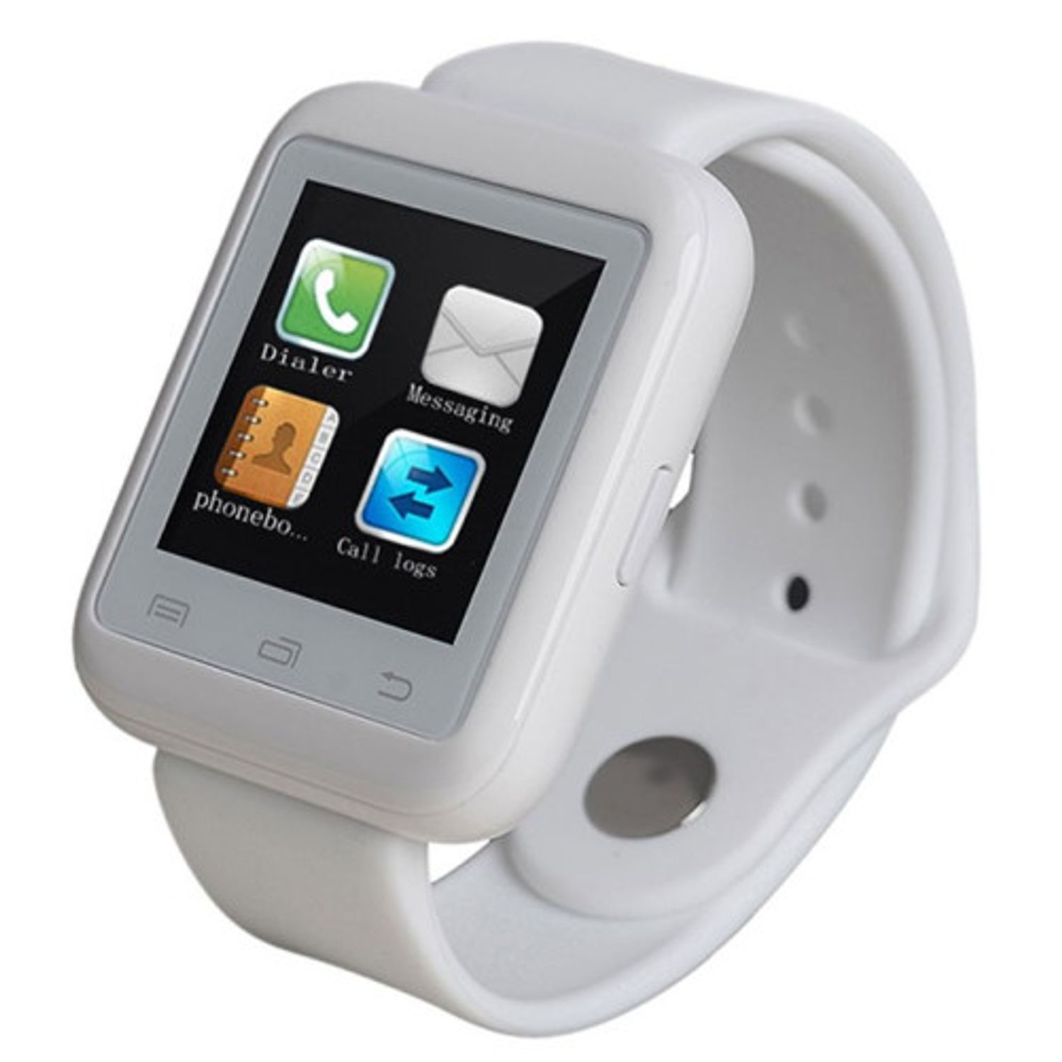 Smartwatch iUni U900i Plus, Bluetooth, LCD 1.44 Inch, Alb fotografia produsului