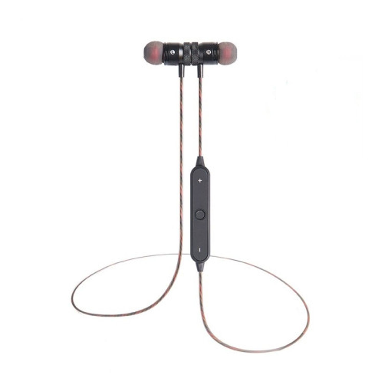 Casti Bluetooth iUni CB08 Cu Magnet, Black fotografia produsului