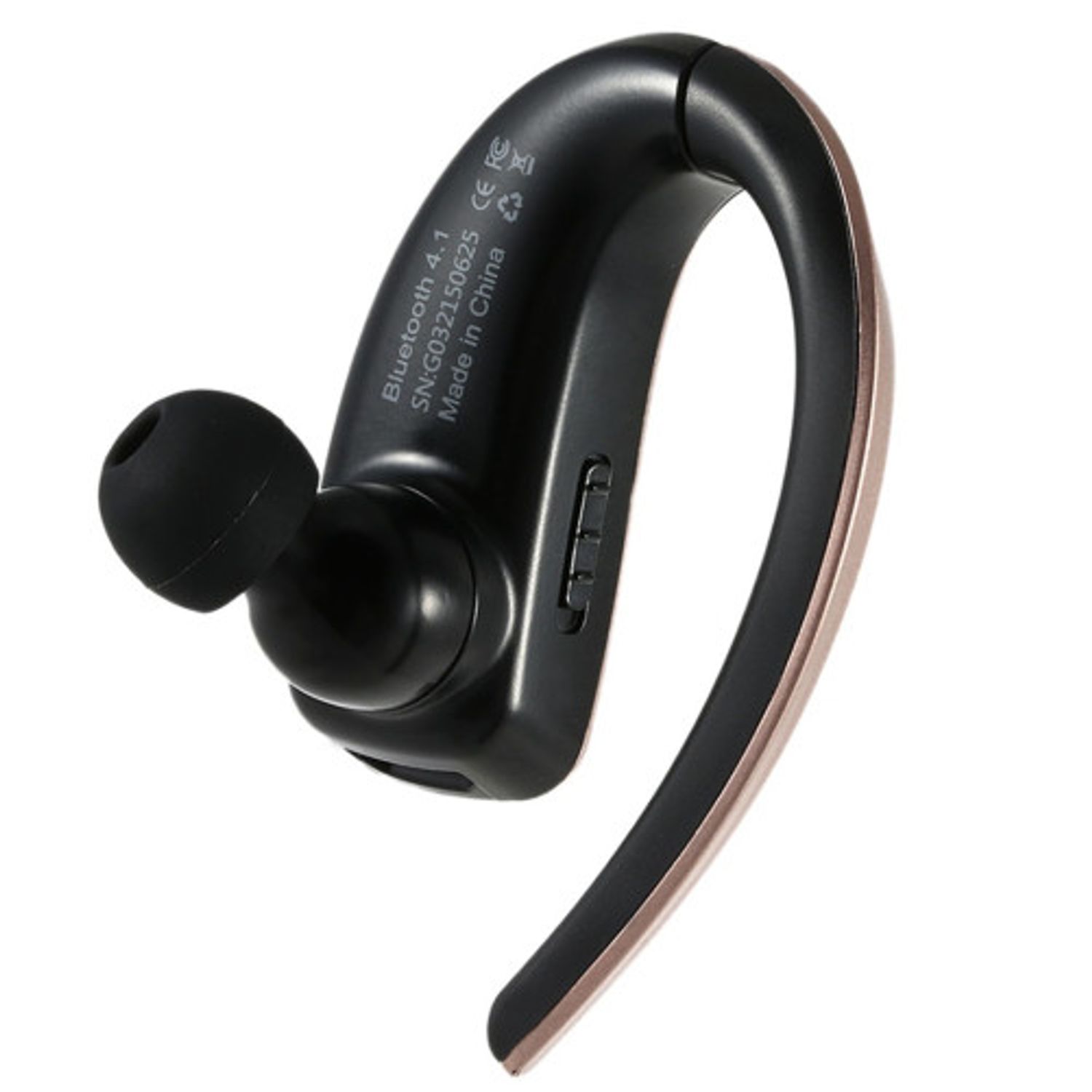 Casca Bluetooth cu Touch iUni CB05, Handsfree, Rose Gold fotografia produsului View 3 L