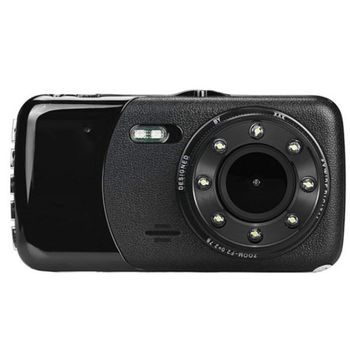 Camera Auto Dubla iUni Dash DC05, Super Full HD, Senzor G, LCD 4.0 Inch, Detectare miscare, Night vision